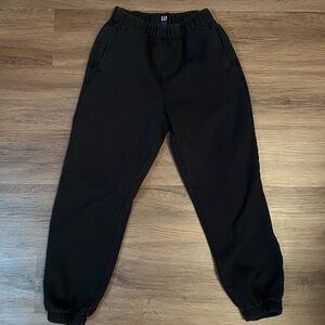 GAP sweatpants women size small black